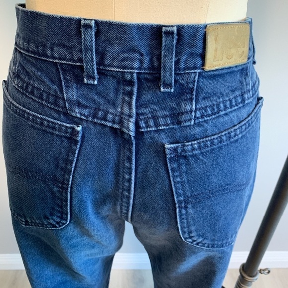 Vintage Lee High Rise Jeans USA Made Mom Jeans Union tag - Picture 1 of 10